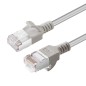 MicroConnect CAT6A U-FTP Slim, LSZH, 0.15m
